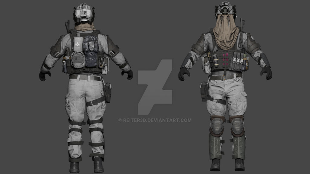 Konig - COD - 3D Model for Blender by reiter3d on DeviantArt