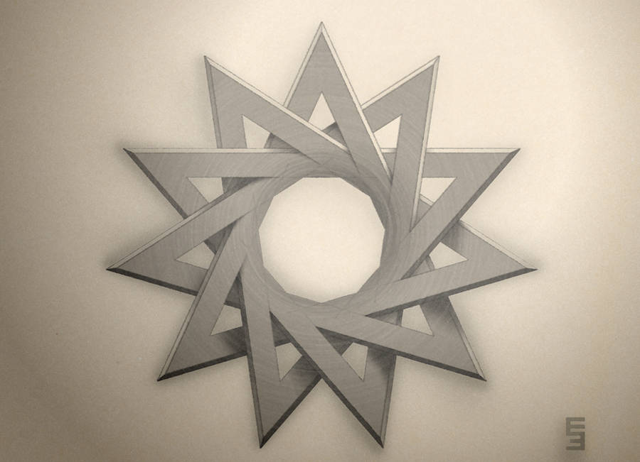 Hendecagram - Tattoo Design by EisenFeuer