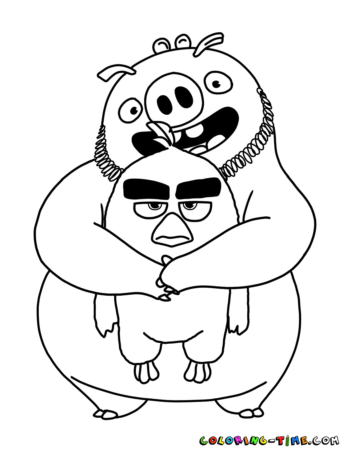 Angry Birds 2 Coloring Pages by klusek1 on DeviantArt