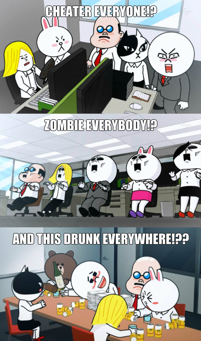 Line Offline Salaryman: All Everything (MV) by DuelRocking on DeviantArt