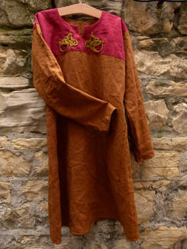 Another late Viking tunic, rich and deep colors