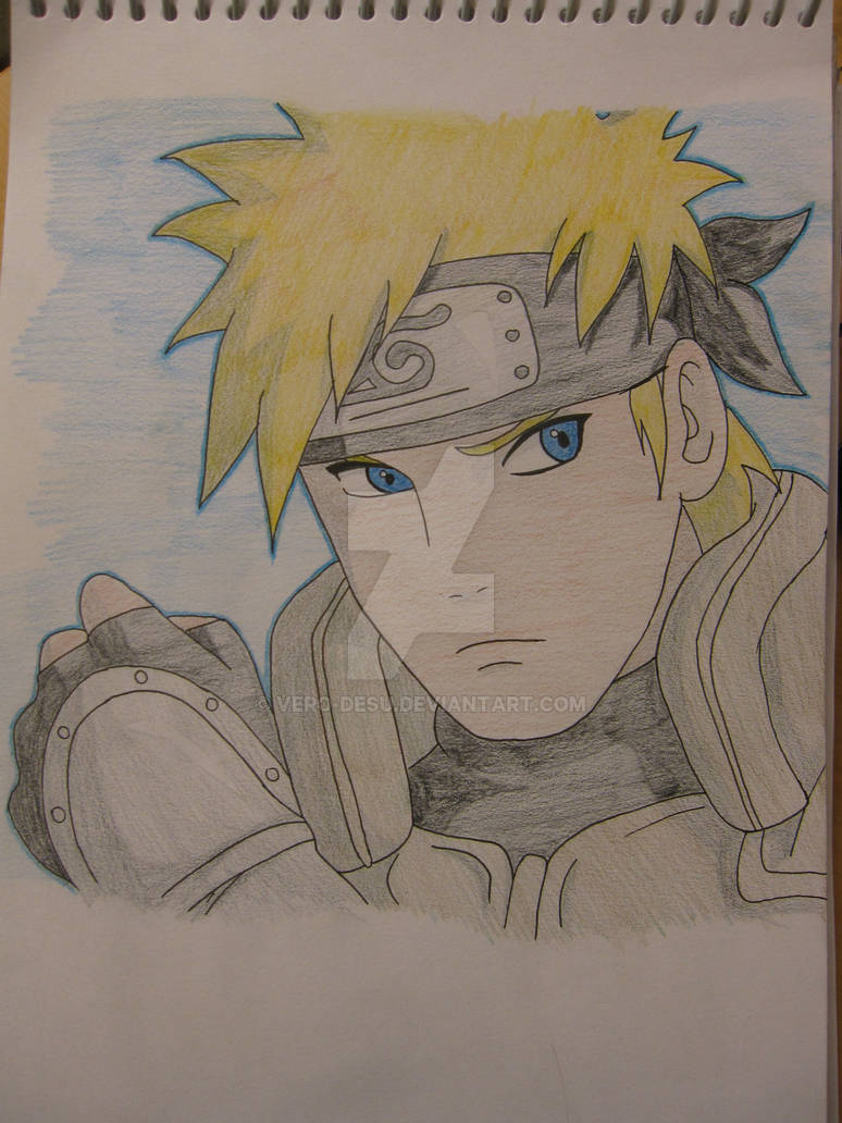 Naruto as jonin ?! colored by Verodesu on DeviantArt