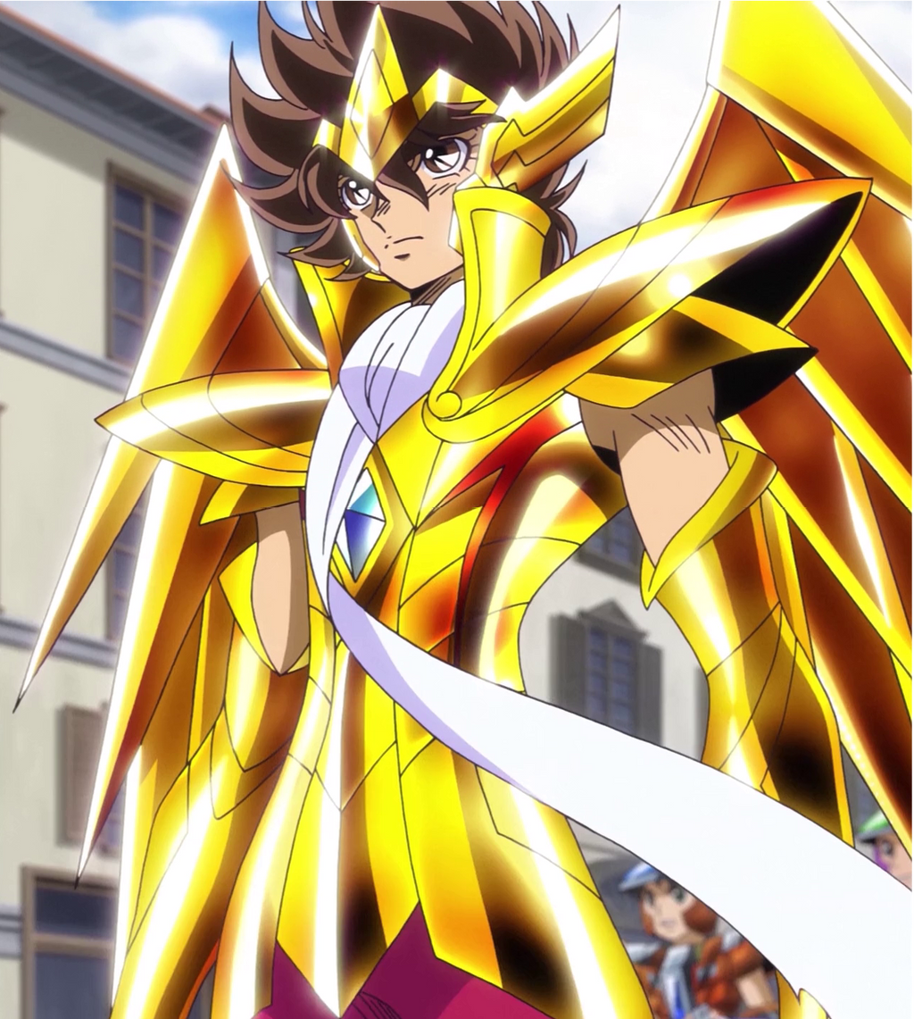 Pegasus Koga Super Omega Cloth. Burning Cosmo by JohnnyNoise on DeviantArt
