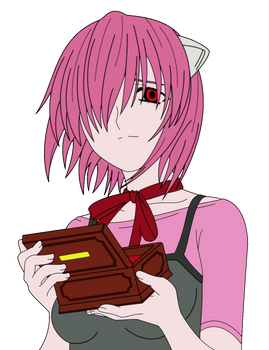 GIF WIP Lucy I (Elfen Lied)