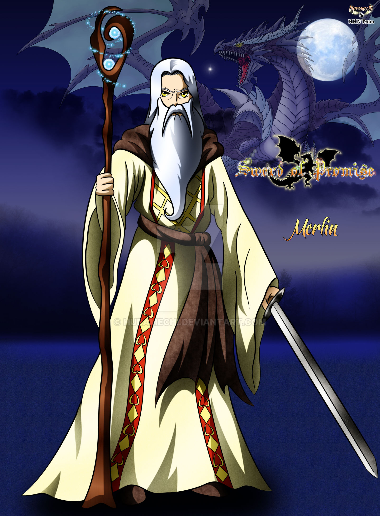 Merlin Forms SoP - Merlin (Human Form) by Huramechi on DeviantArt