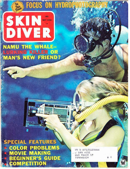Skin Diver Magazine cover 2 by ElephantTrolley on DeviantArt