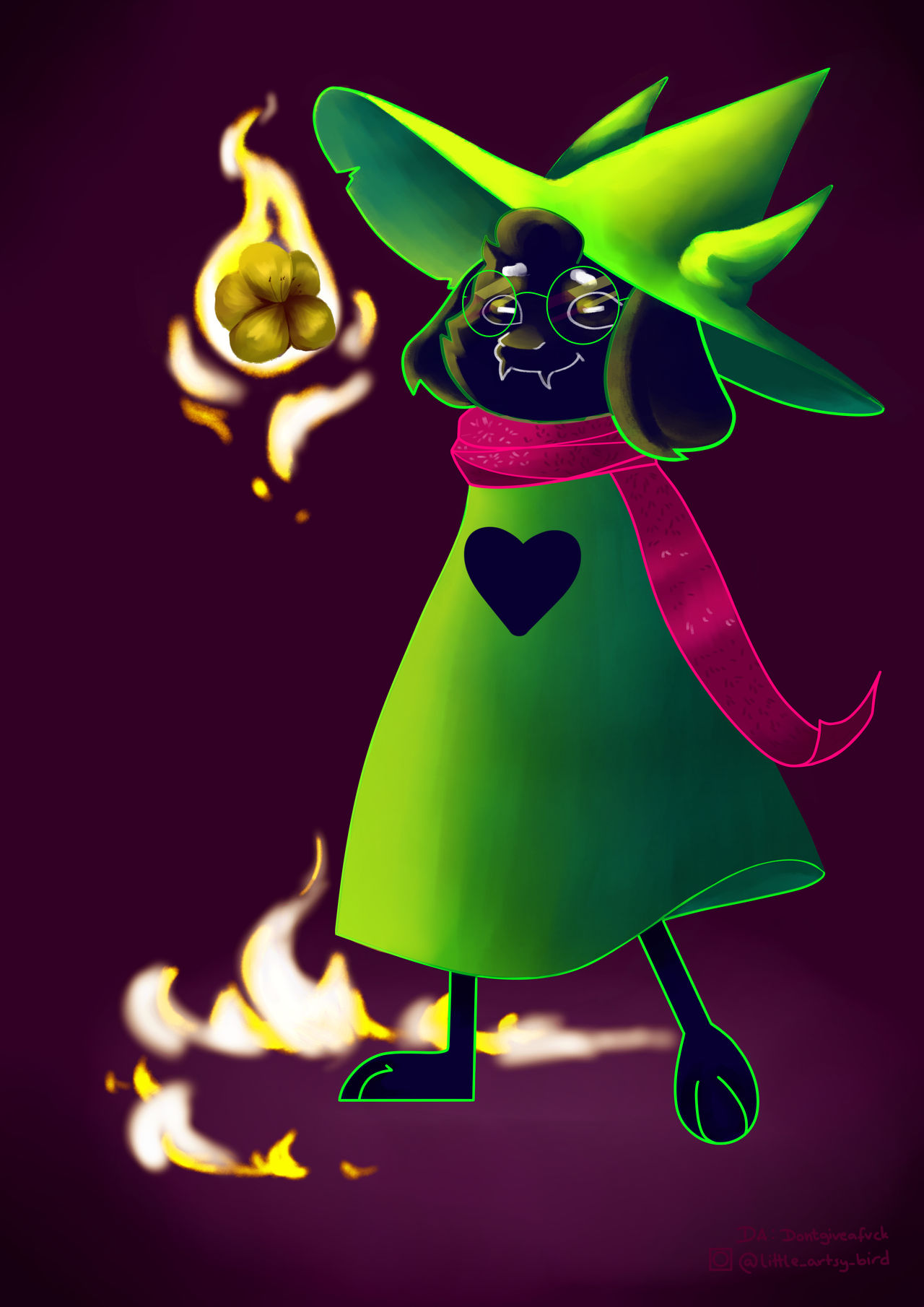 Ralsei by Dontgiveafvck on DeviantArt