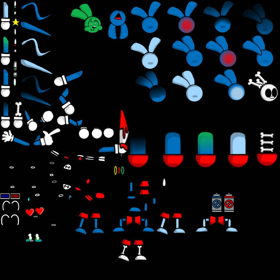 RIGGY sprite sheet by zombie2023Argiano on DeviantArt