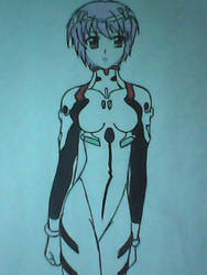 Yuki Nagato as Rei Ayanami of Evangelion