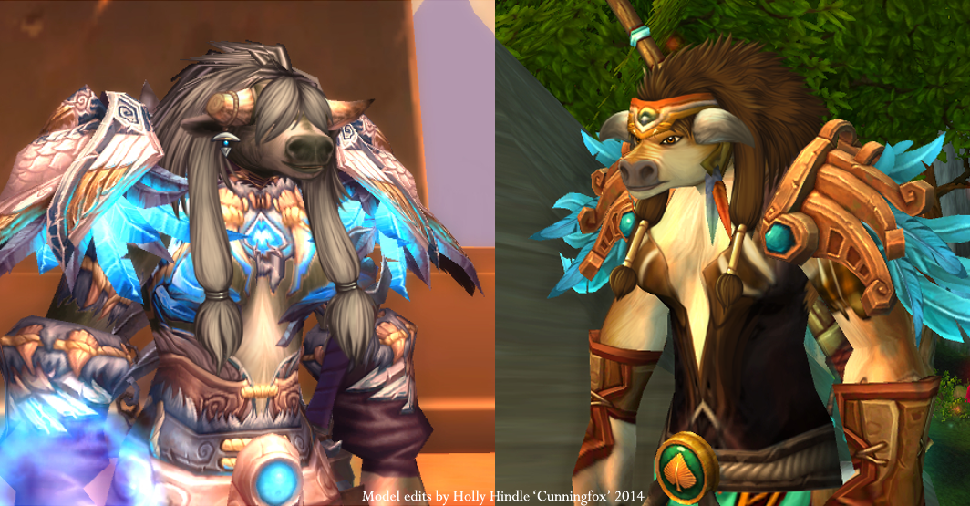 Female tauren customized