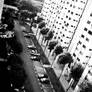 Car Park in Black and White