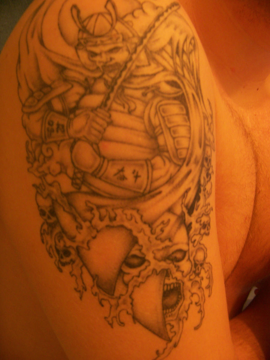 Geisha Tattoo Samurai