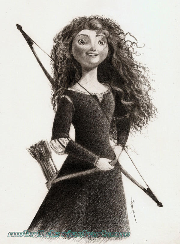Princess Merida (Brave) by AmBr0 on DeviantArt