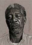 Morgan Freeman by AmBr0