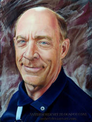 J. K. Simmons by AmBr0