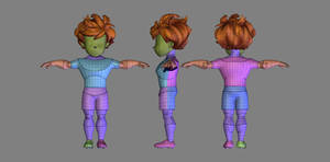 Super Soccer Blast 3D model turnaround