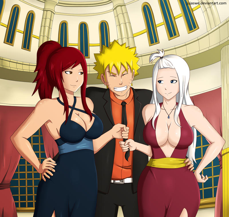 CM: Naruto Erza Mirajane at the Ball