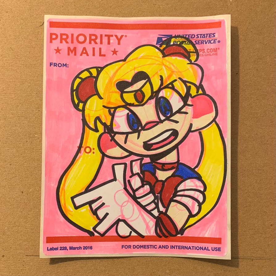 US Post Office Sticker (04) by Attackonsanity on DeviantArt