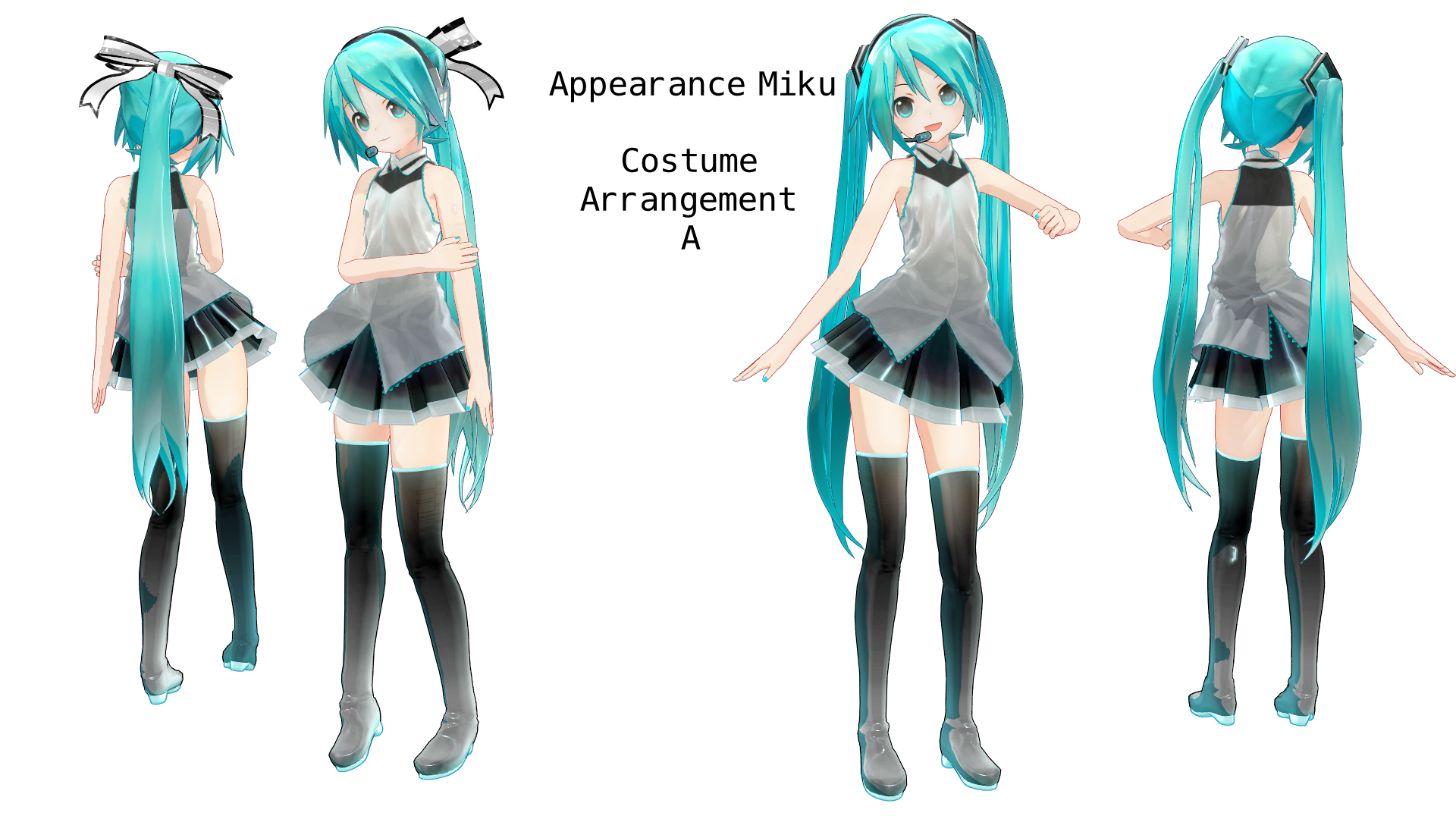 Api Miku Costume Arrangement A (Updated DL again!)