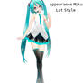 Appearance Miku Lat style - DL included