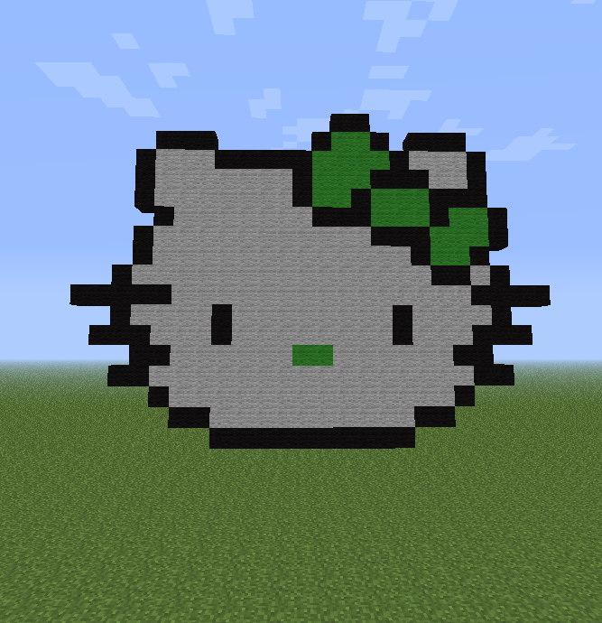 Hello Kitty Minecraft By MinecraftPixelArtist On DeviantArt hello-kitty-minecraft-by-minecraftpixelartist-on-deviantart