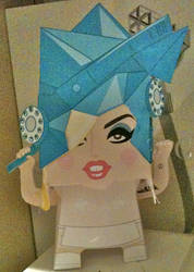 Lady GaGa Telephone Papercraft