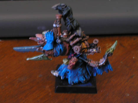 Painted Skaven WarlockEngineer