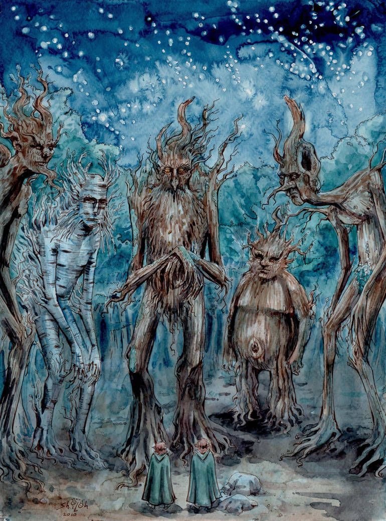 Tree Ents Deviantart The Ents by Penfield06 on DeviantArt