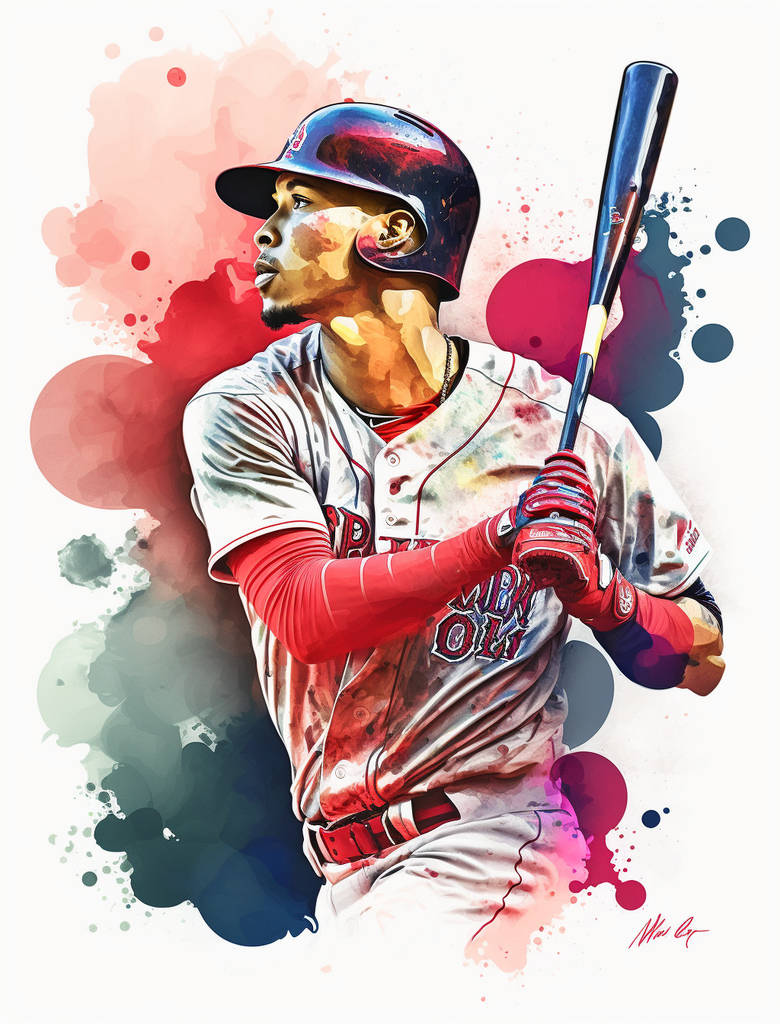 Mookie Betts By Vuongkhadieu On DeviantArt