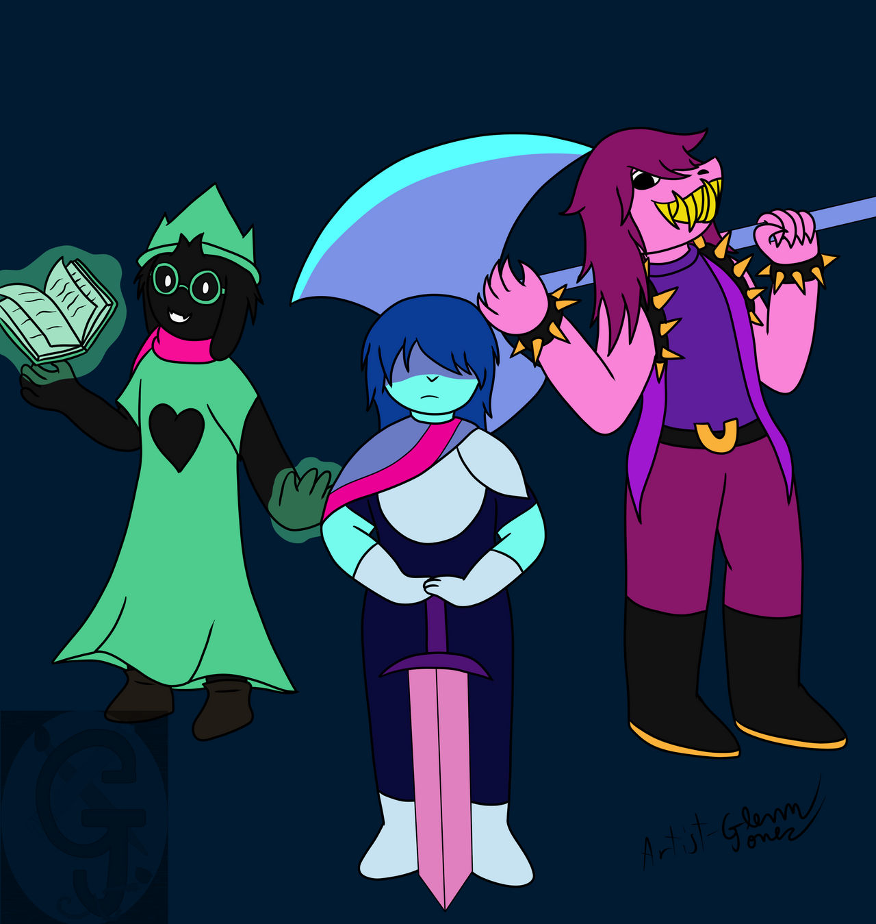 Delta Rune Chapter 1 by artist-GJ on DeviantArt