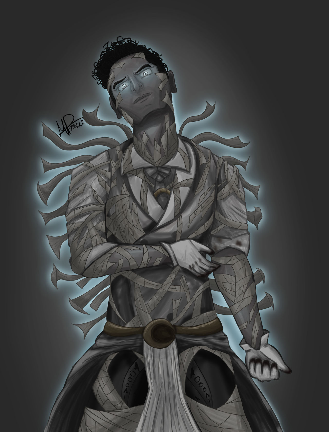 Steven Grant and Marc Spector by Gr3n1nj4 on DeviantArt