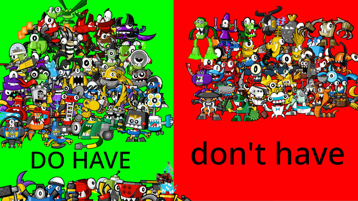 The Lego Mixels i have and do not have by SolarMaker2005 on DeviantArt