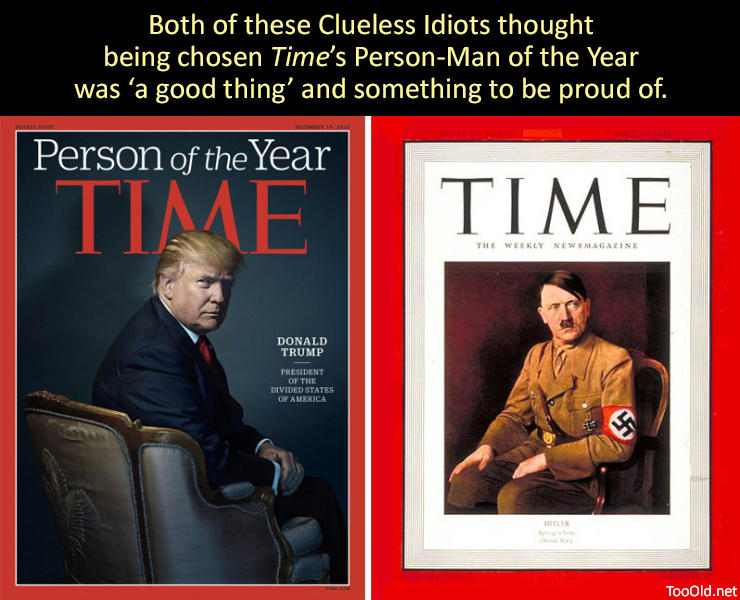 Trump Hitler Time