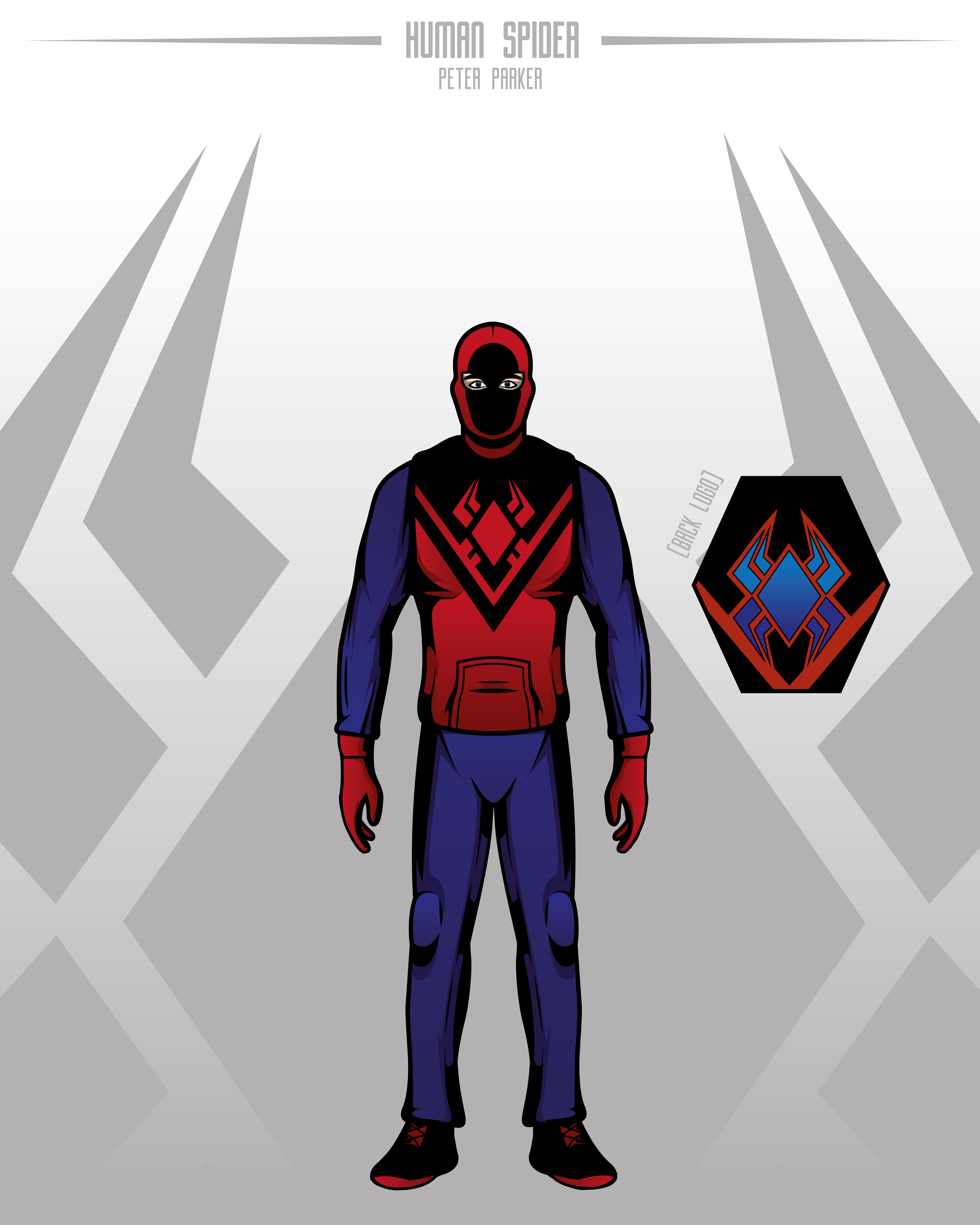 Spider Human Base Ultimate Human Spider by Nedcanon on DeviantArt