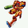 Samus Aran - by Juanito Medina