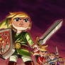 Toon Link - Fanart by Juanito Medina