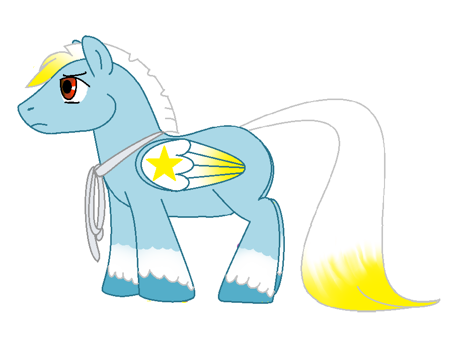 Bluethe Rapter Mlp Blue in MLP Style by MelodicDragon on DeviantArt