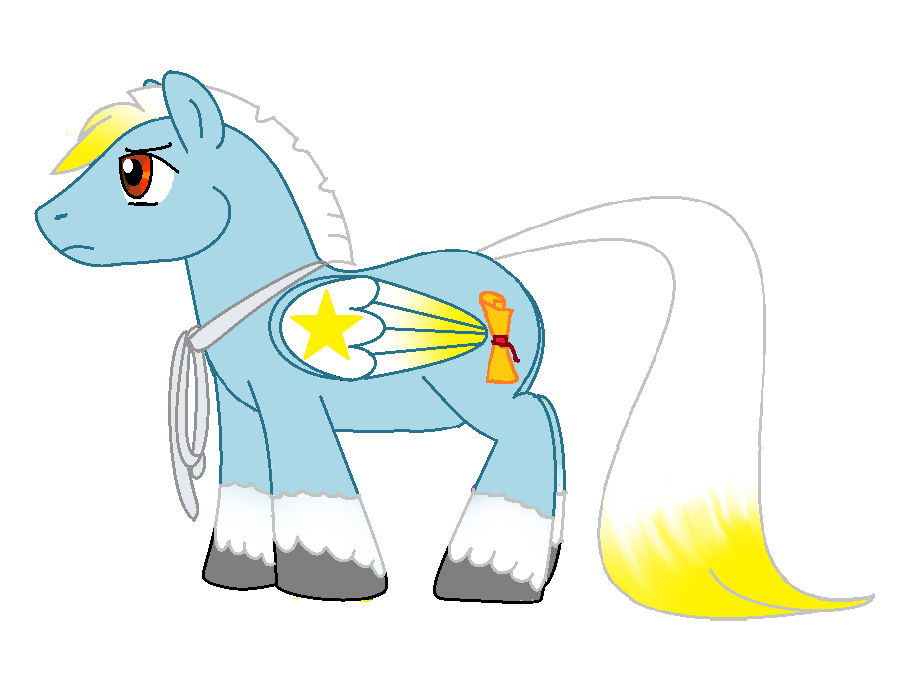 Blue in MLP Style by MelodicDragon on DeviantArt