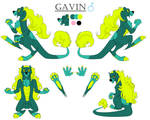 Gavin Reference Sheet 2019 by MelodicDragon