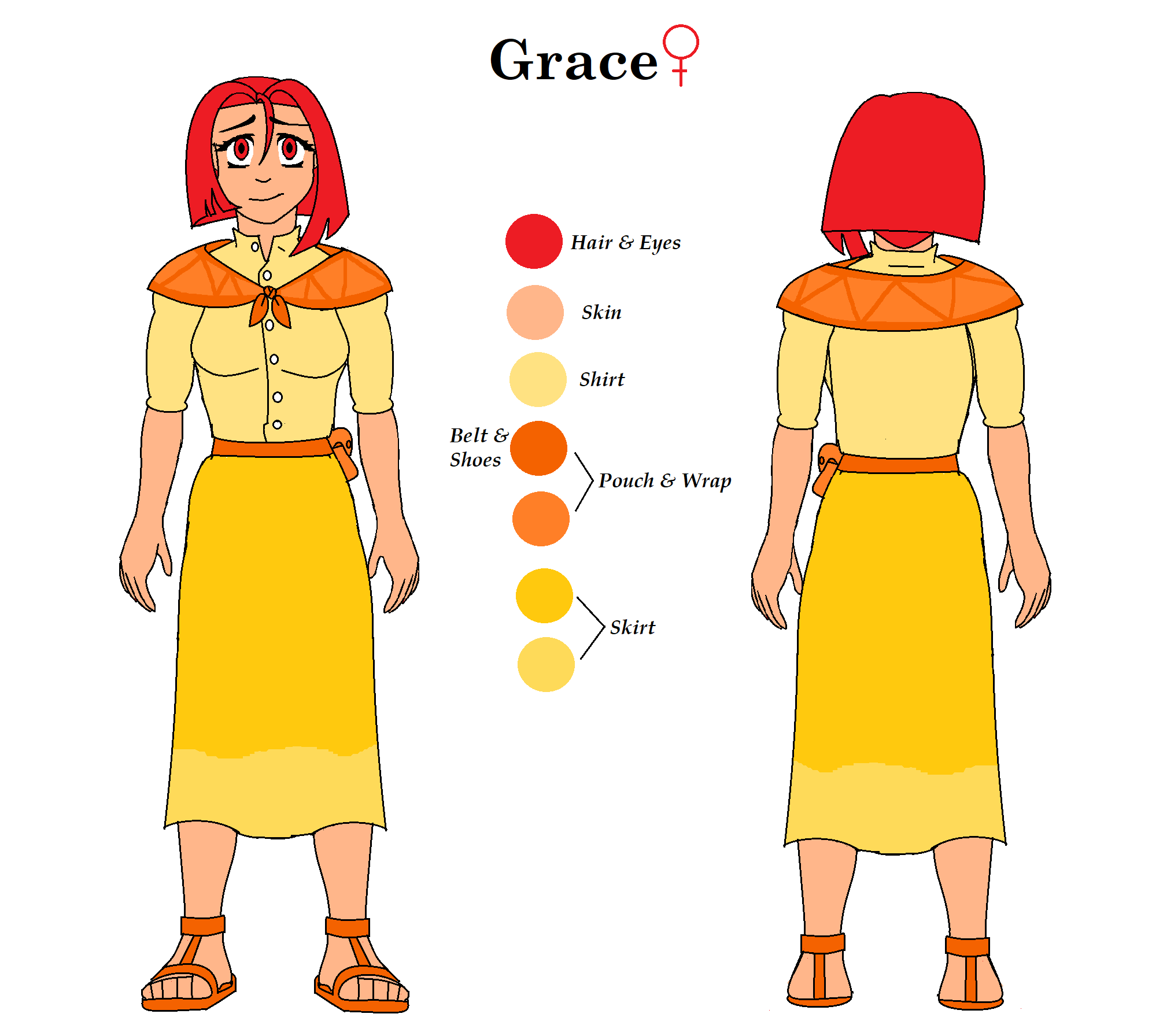 Grace's Future Human Reference Sheet by MelodicDragon on DeviantArt