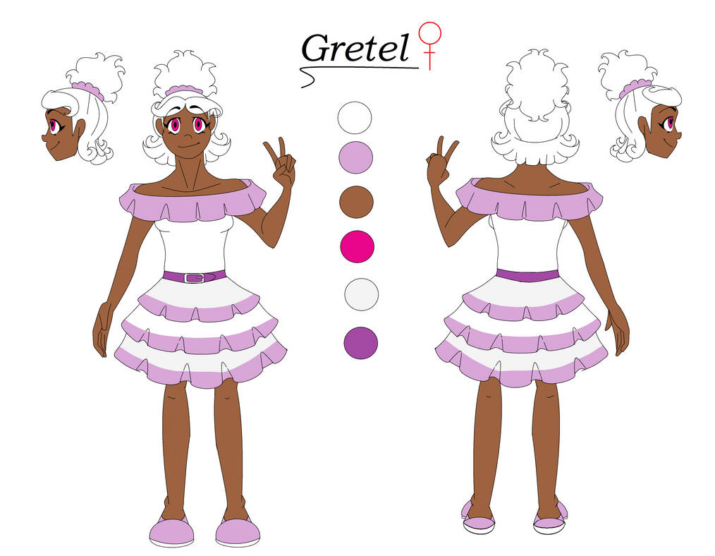 Gretel's Human Reference Sheet 2024 by ButterflyMasking on DeviantArt
