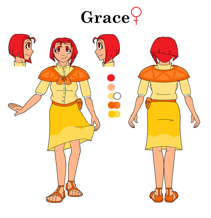 Grace's Human Reference Sheet 2024 by MelodicDragon on DeviantArt