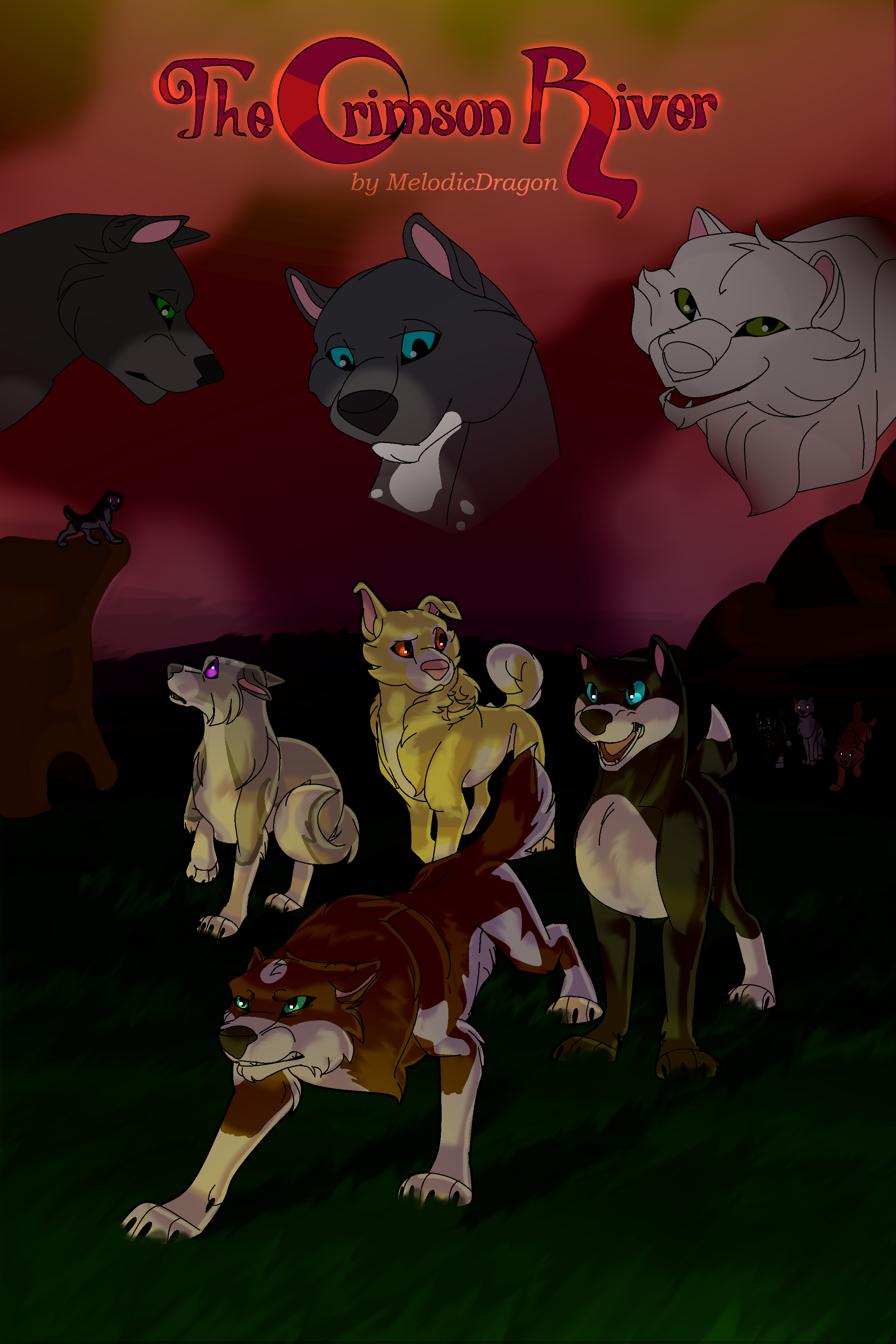 Crimson Rivers Pfp The Crimson River -Cover Art- by MelodicDragon on DeviantArt