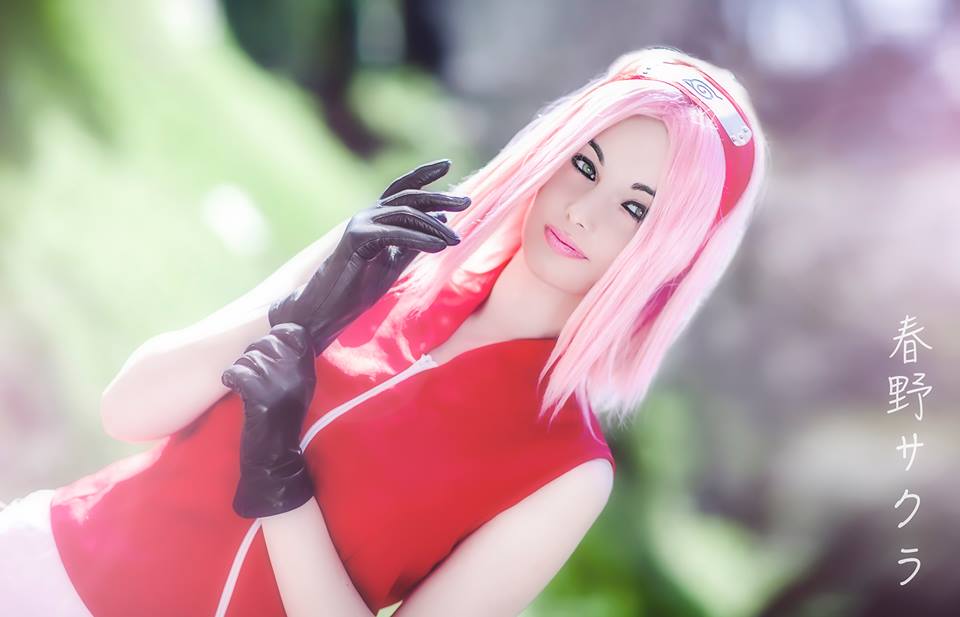 Sakura Haruno Cosplay !!