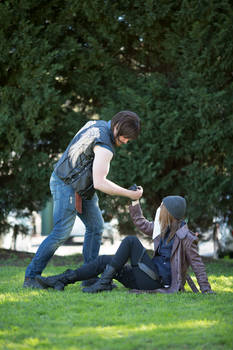 Daryl and Jesus