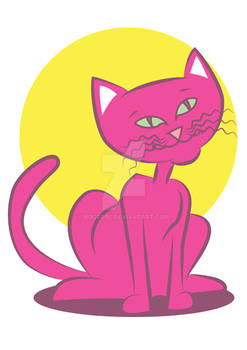 Gato magenta