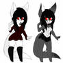 The Vampire and The Werewolf Adopt 1/2 (OPEN)