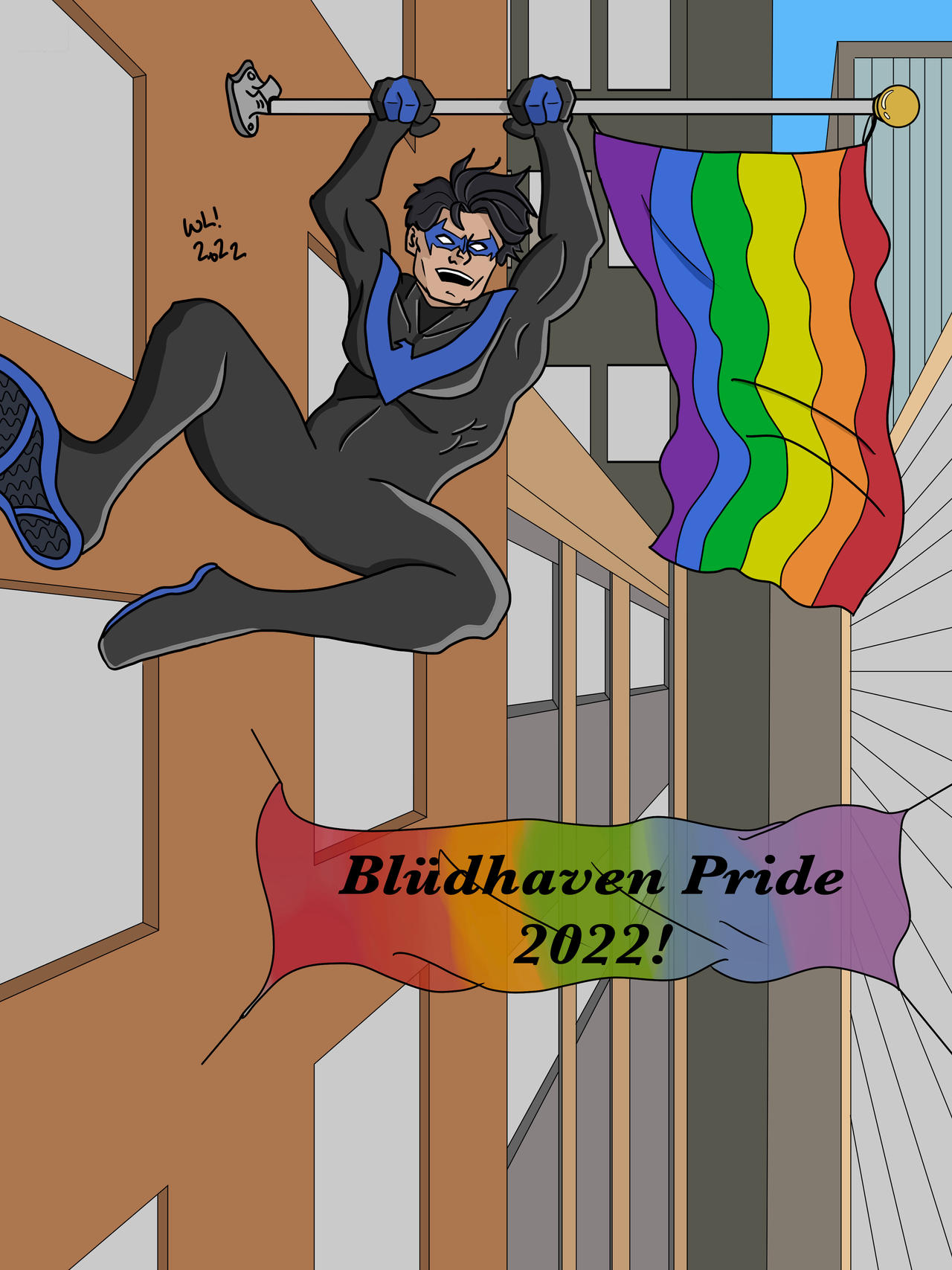 Nightwing Pride by WLeszinske on DeviantArt