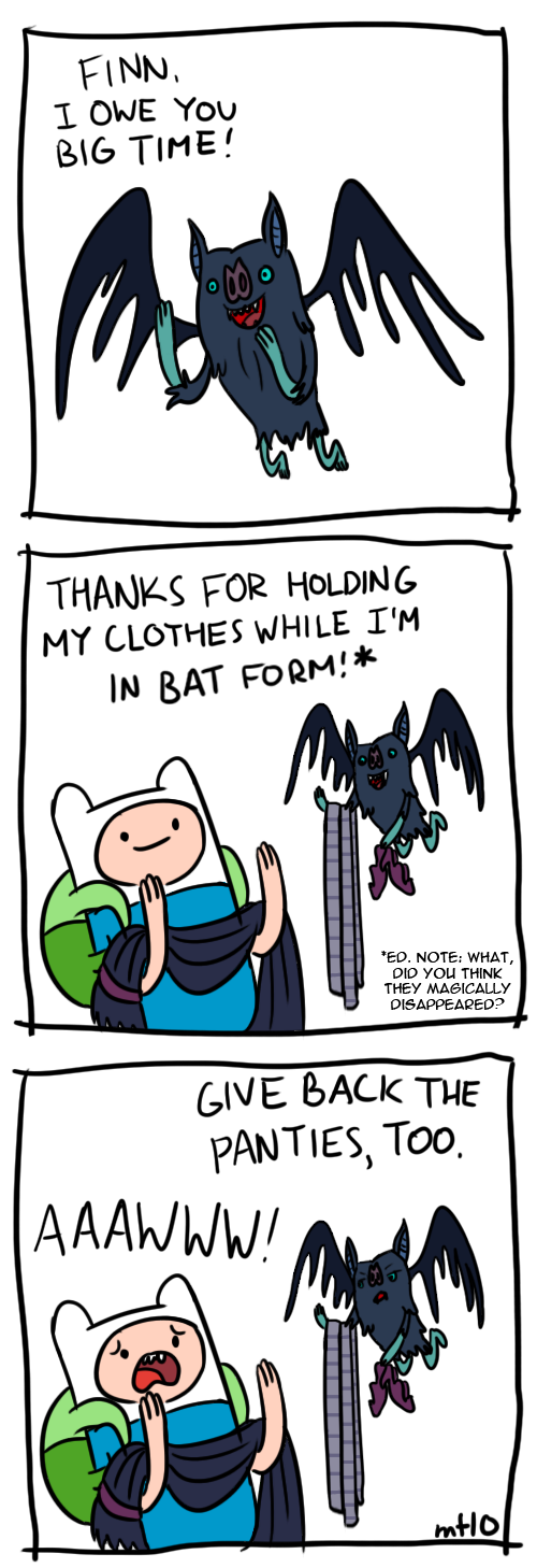 Marceline Goes Bats