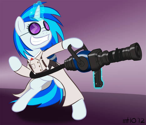 Commission: Medic Vinyl Scratch